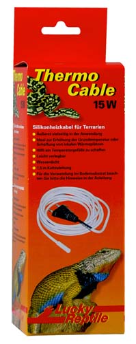 Lucky Reptile HEAT Thermo Cable 15W, dlka 3,8 m