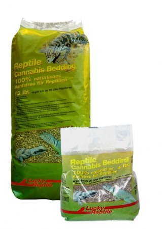 Lucky Reptile Cannabis Bedding 4L pro 15L substrtu