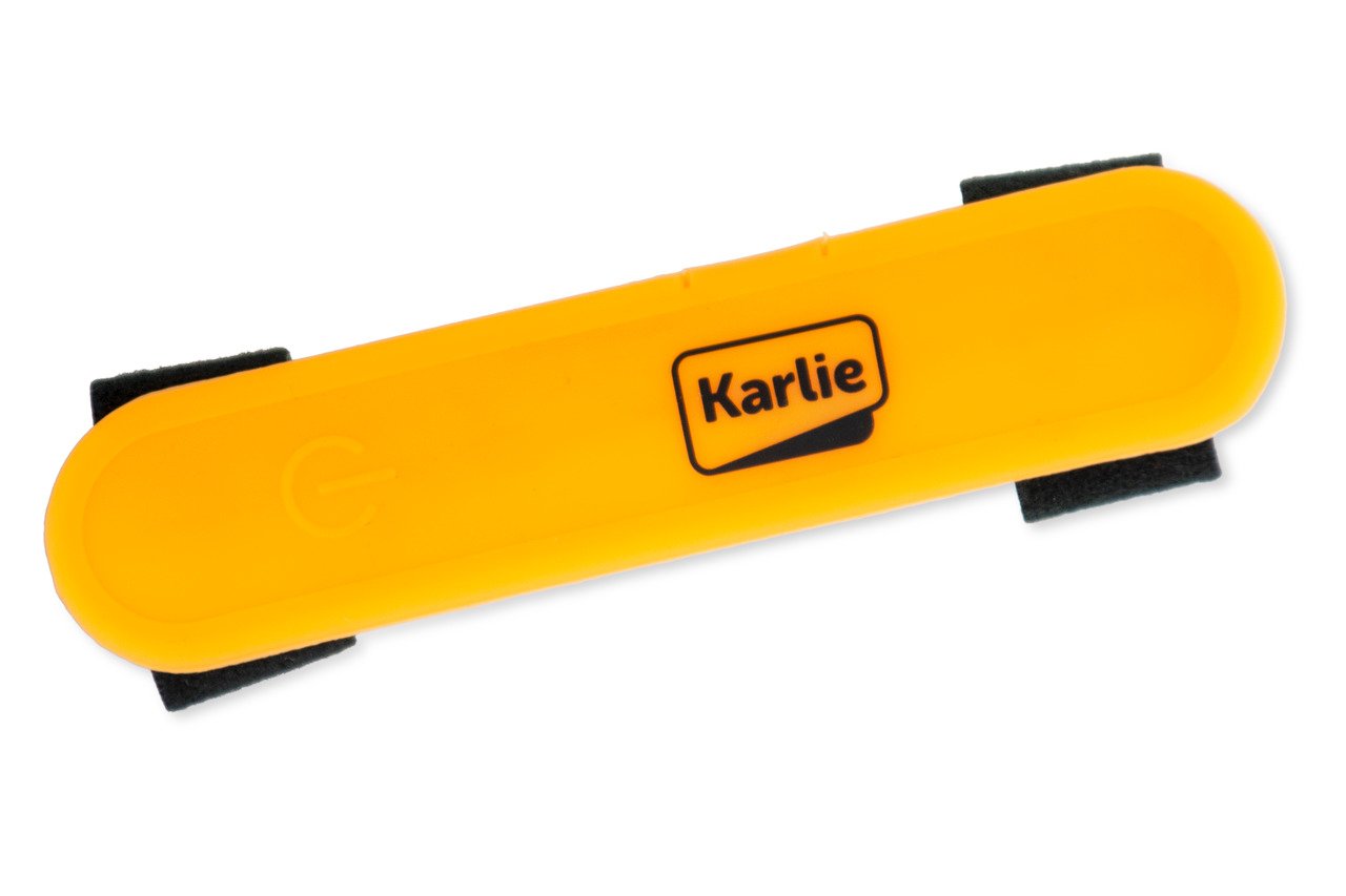 Karlie LED svtlo na obojek, vodtko, postroj s USB nabjenm oranov 12x2,7cm