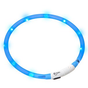 Karlie LED svteln obojek modr obvod 20-75cm